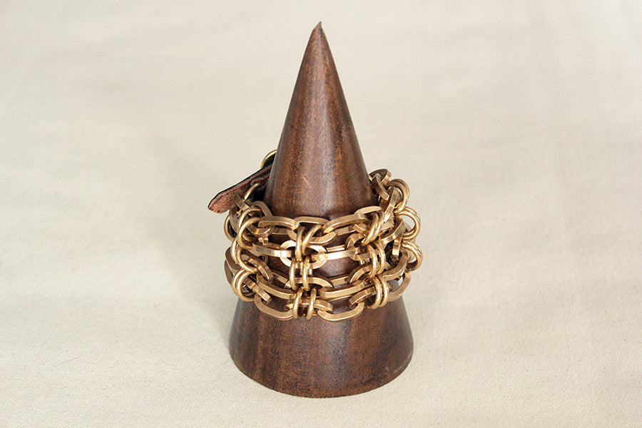 ACB Double Chain Bracelet | Black