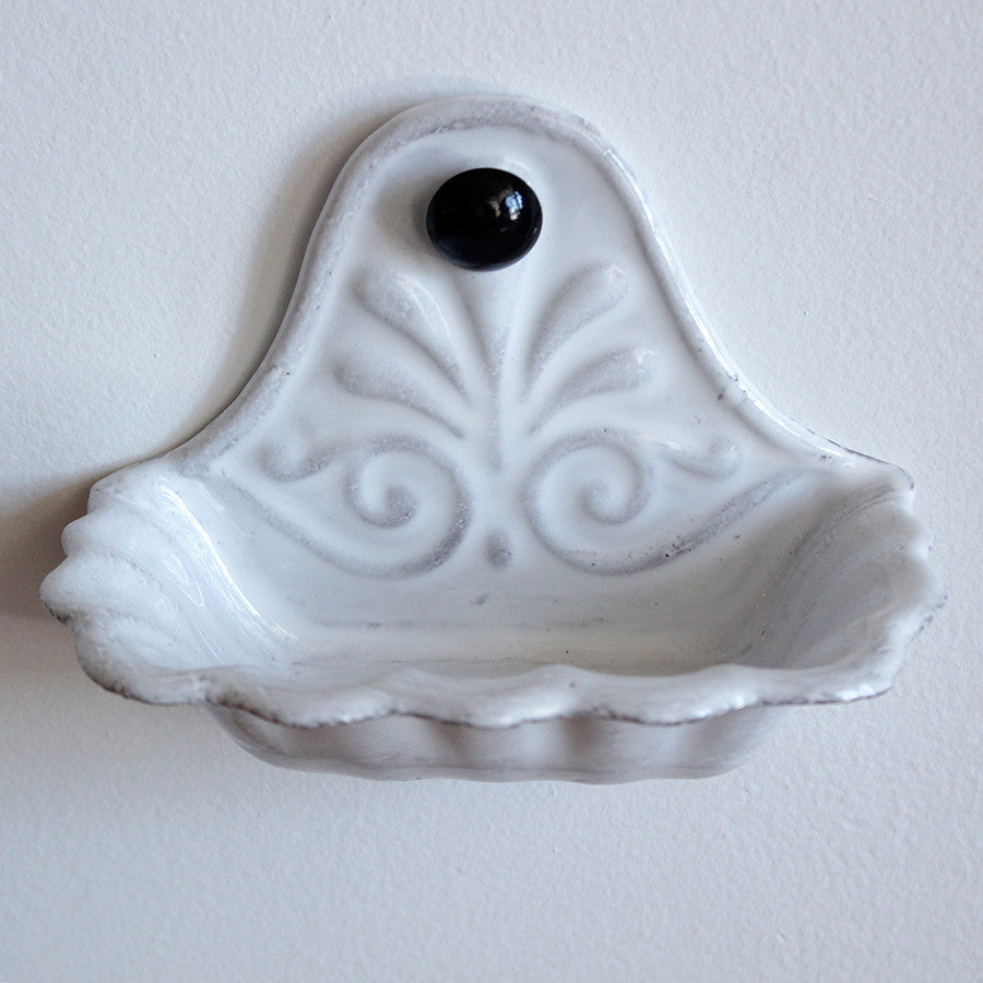 Astier de Villatte Ceramic Wall Soap Dishes
