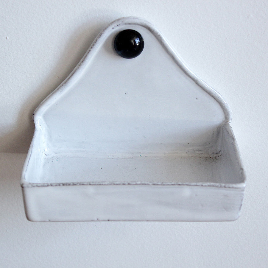 Astier de Villatte Ceramic Wall Soap Dishes