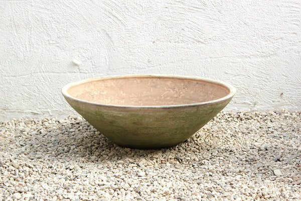 Aged Terracotta | Full Moon Planter, Large