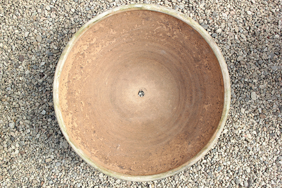 Aged Terracotta | Full Moon Planter, Large