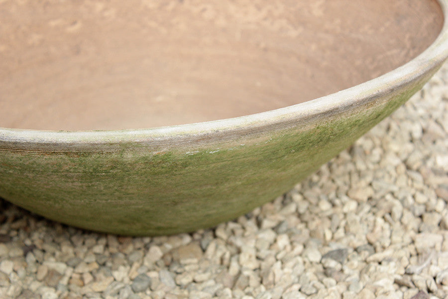 Aged Terracotta | Full Moon Planter, Large
