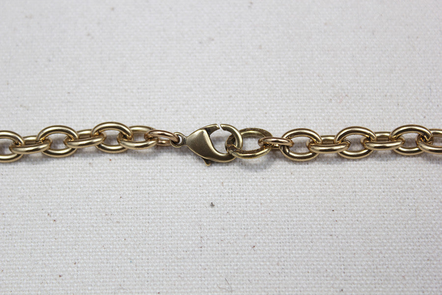 ACB Heavy Chain Medallion Necklace