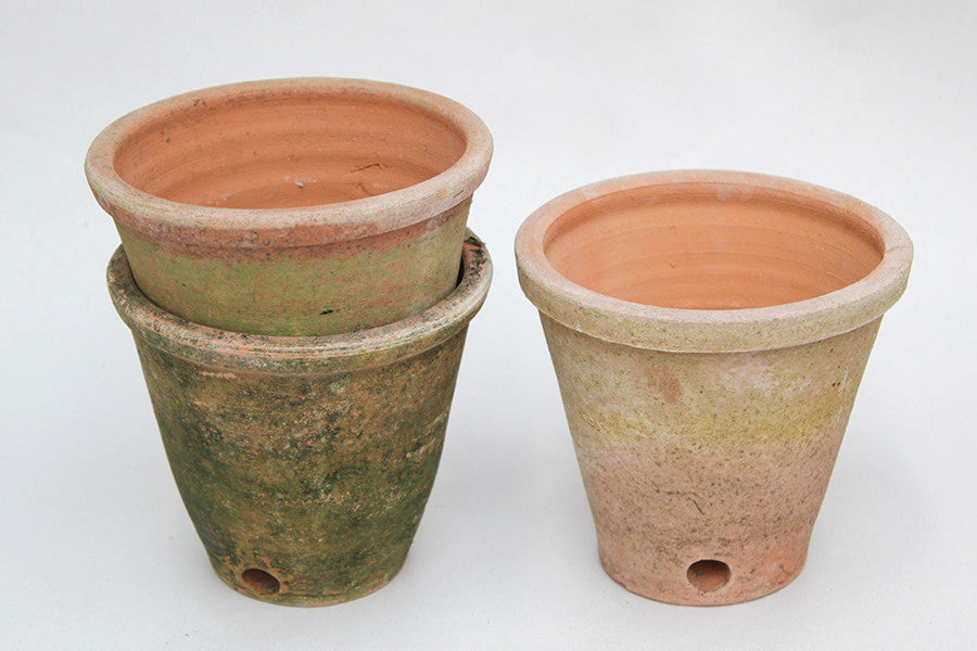 Aged Victorian Planters